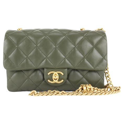 chanel gabrielle bag green|chanel mini flap bag.